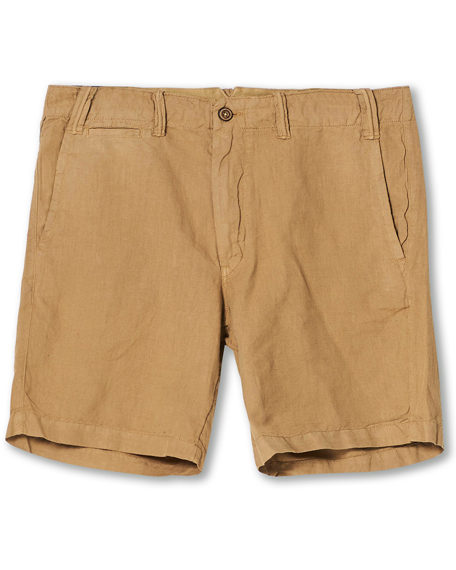 Herre | Shorts | Polo Ralph Lauren | Cotton/Linen Shorts Luxury Tan