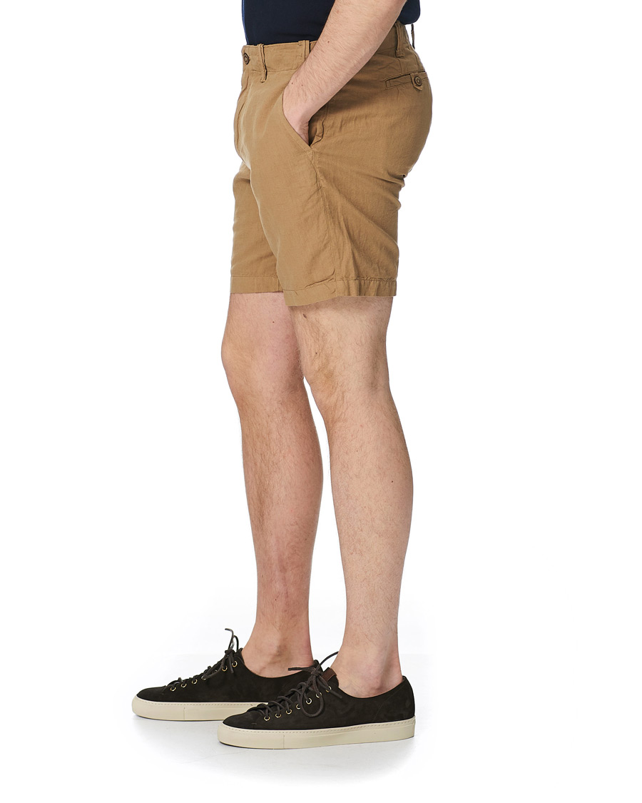 Herre | Shorts | Polo Ralph Lauren | Cotton/Linen Shorts Luxury Tan