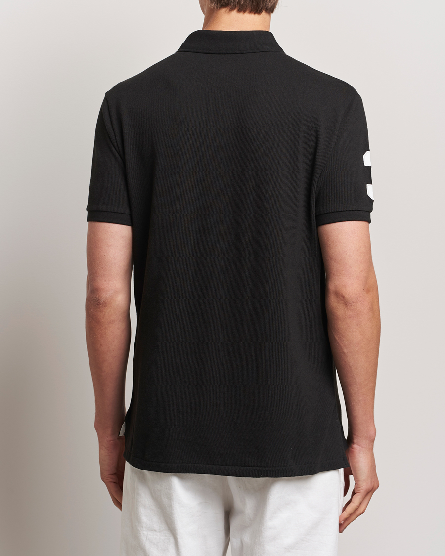 Herre | Polotrøjer | Polo Ralph Lauren | Custom Slim Fit Match Club Polo Black