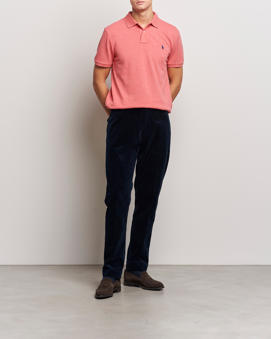Herre | Polotrøjer | Polo Ralph Lauren | Custom Slim Fit Polo Highland Rose Heather