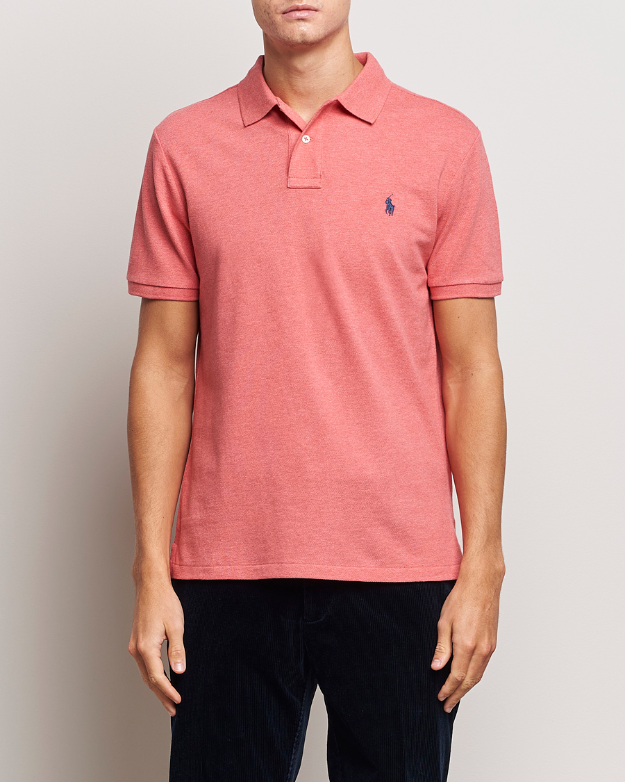 Herre | Polotrøjer | Polo Ralph Lauren | Custom Slim Fit Polo Highland Rose Heather