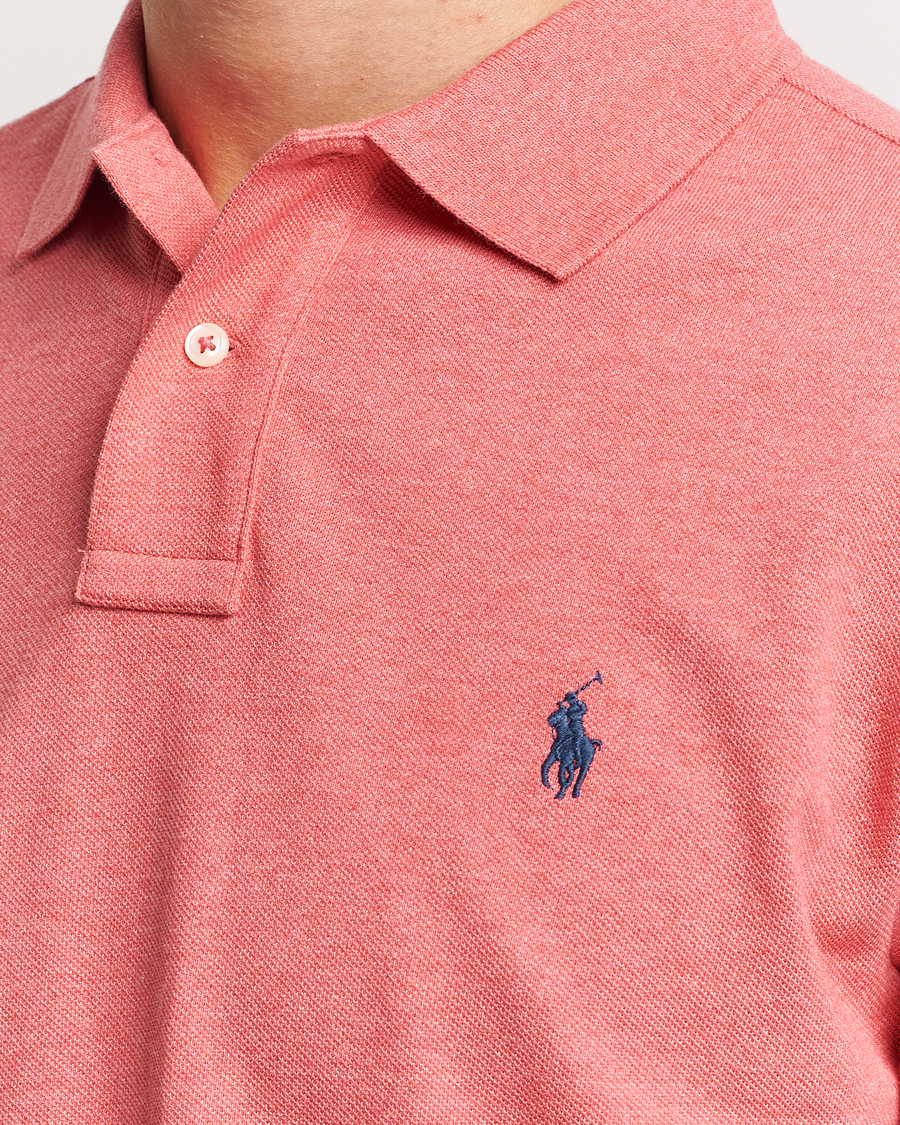 Herre | Polotrøjer | Polo Ralph Lauren | Custom Slim Fit Polo Highland Rose Heather