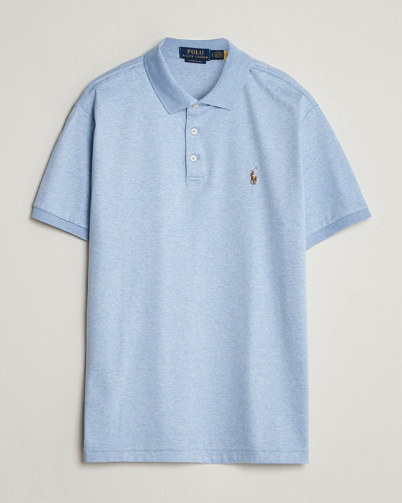Herre | Polotrøjer | Polo Ralph Lauren | Luxury Pima Cotton Polo Jamaica Heather