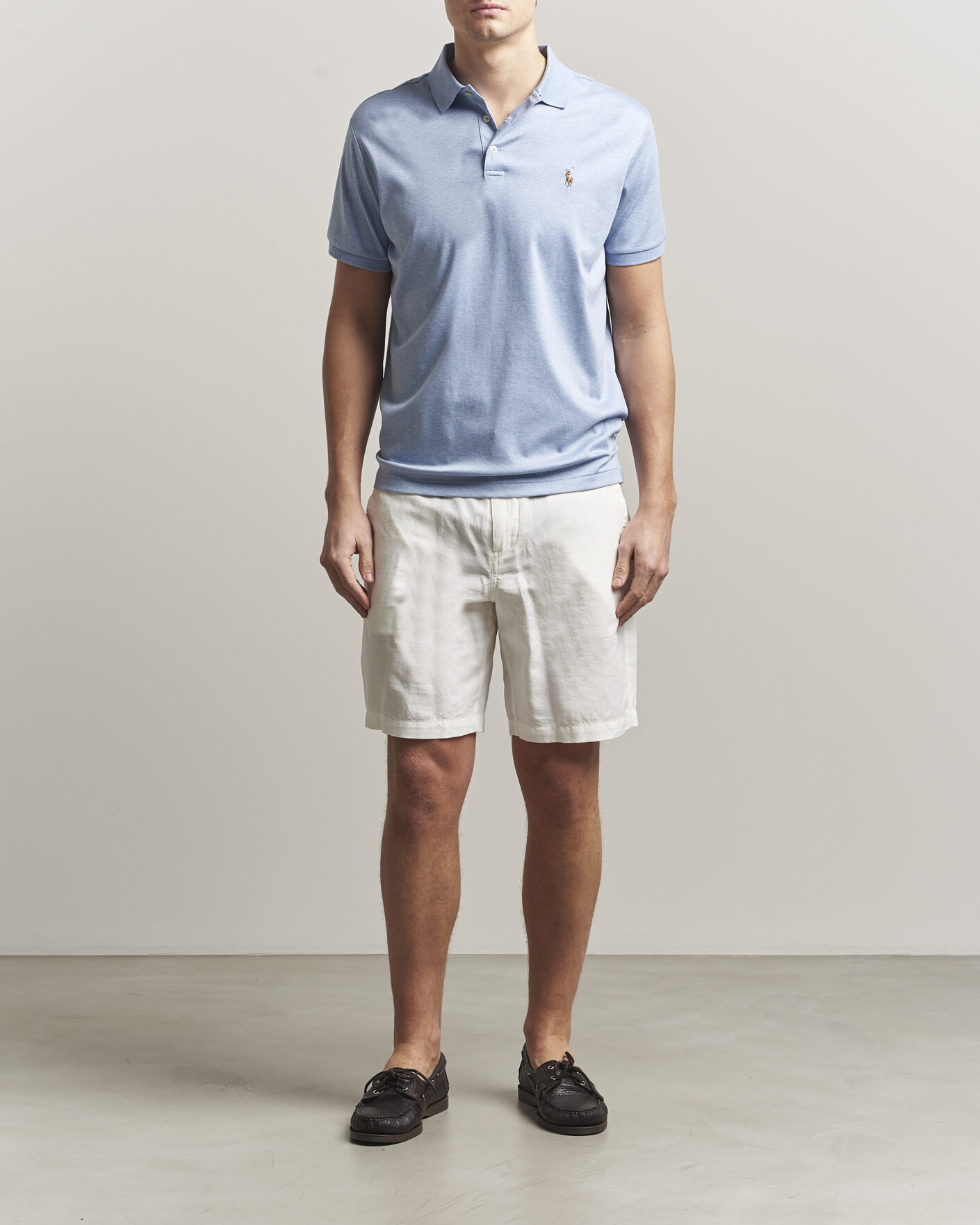 Herre | Polotrøjer | Polo Ralph Lauren | Luxury Pima Cotton Polo Jamaica Heather