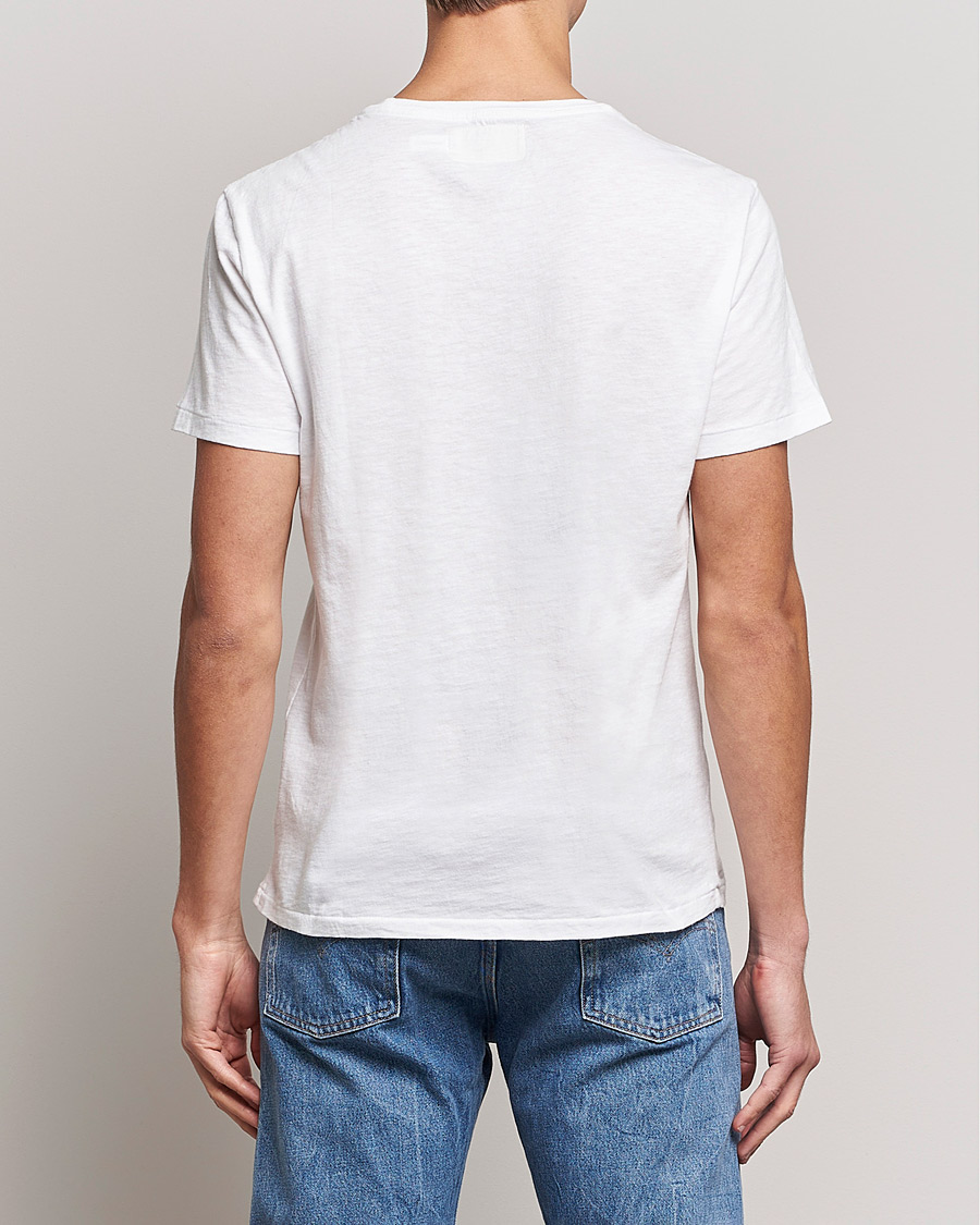 Herre | T-Shirts | Polo Ralph Lauren | Washed Crew Neck Pocket Tee White