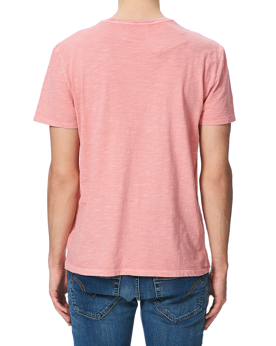 Herre | T-Shirts | Polo Ralph Lauren | Washed Crew Neck Pocket Tee Desert Rose