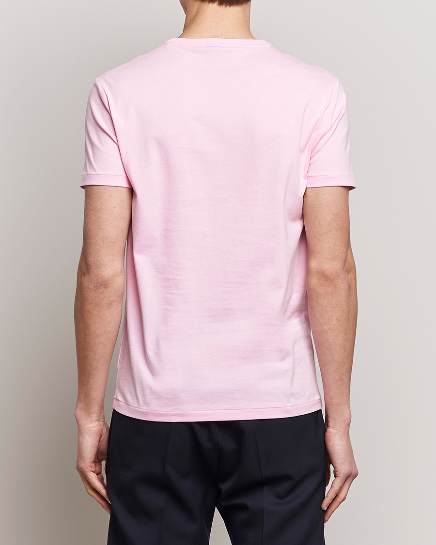 Herre | T-Shirts | Polo Ralph Lauren | Crew Neck T-Shirt Carmel Pink