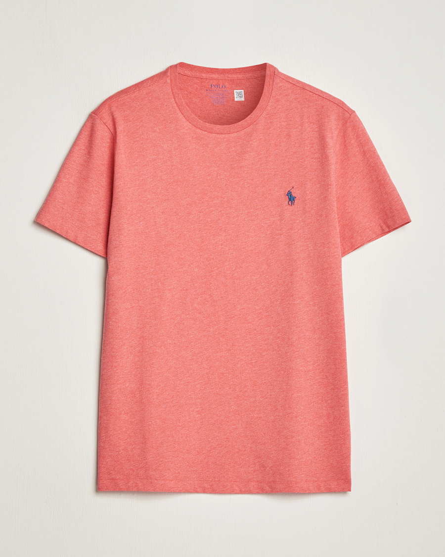 Herre | T-Shirts | Polo Ralph Lauren | Crew Neck T-Shirt Highland Rose Heather