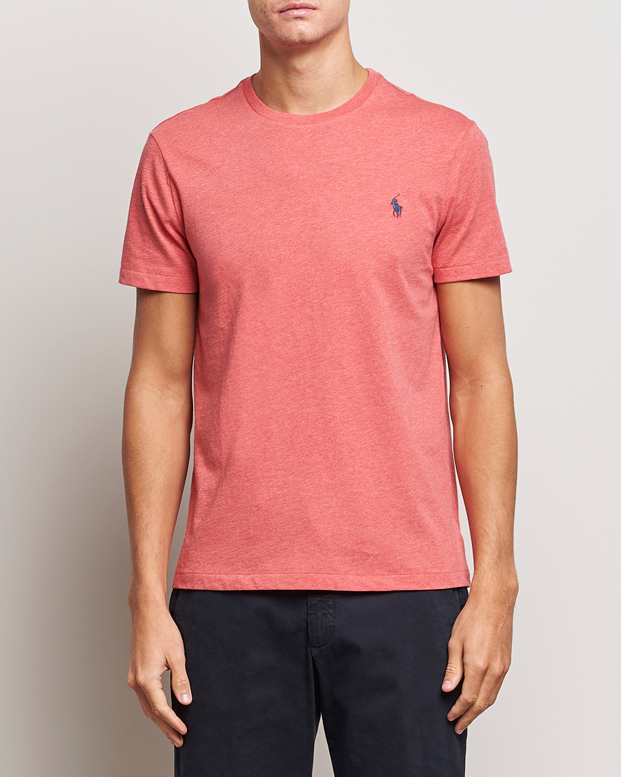 Herre | T-Shirts | Polo Ralph Lauren | Crew Neck T-Shirt Highland Rose Heather