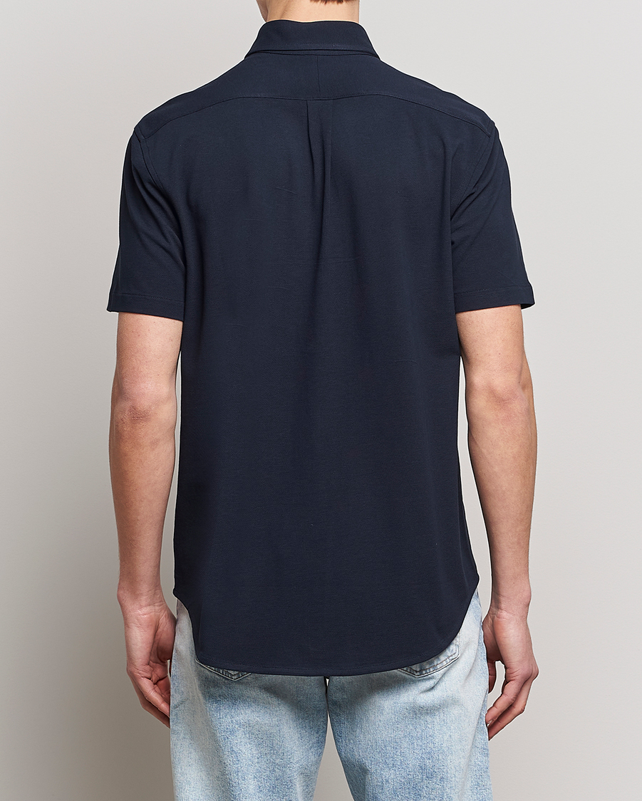 Herre | Skjorter | Polo Ralph Lauren | Featherweight Mesh Short Sleeve Shirt Aviator Navy
