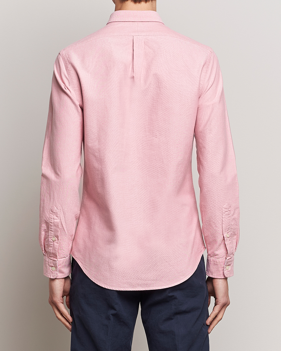 Herre | Skjorter | Polo Ralph Lauren | Slim Fit Oxford Button Down Shirt Sunrise Red