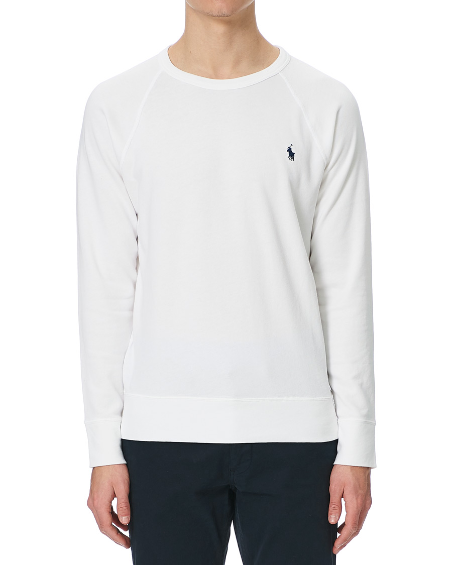 Herre | Trøjer | Polo Ralph Lauren | Spa Terry Sweatshirt White