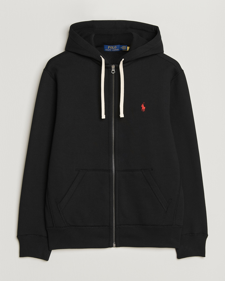 Herre | Trøjer | Polo Ralph Lauren | Athletic Fleece Full-Zip Hoodie Polo Black