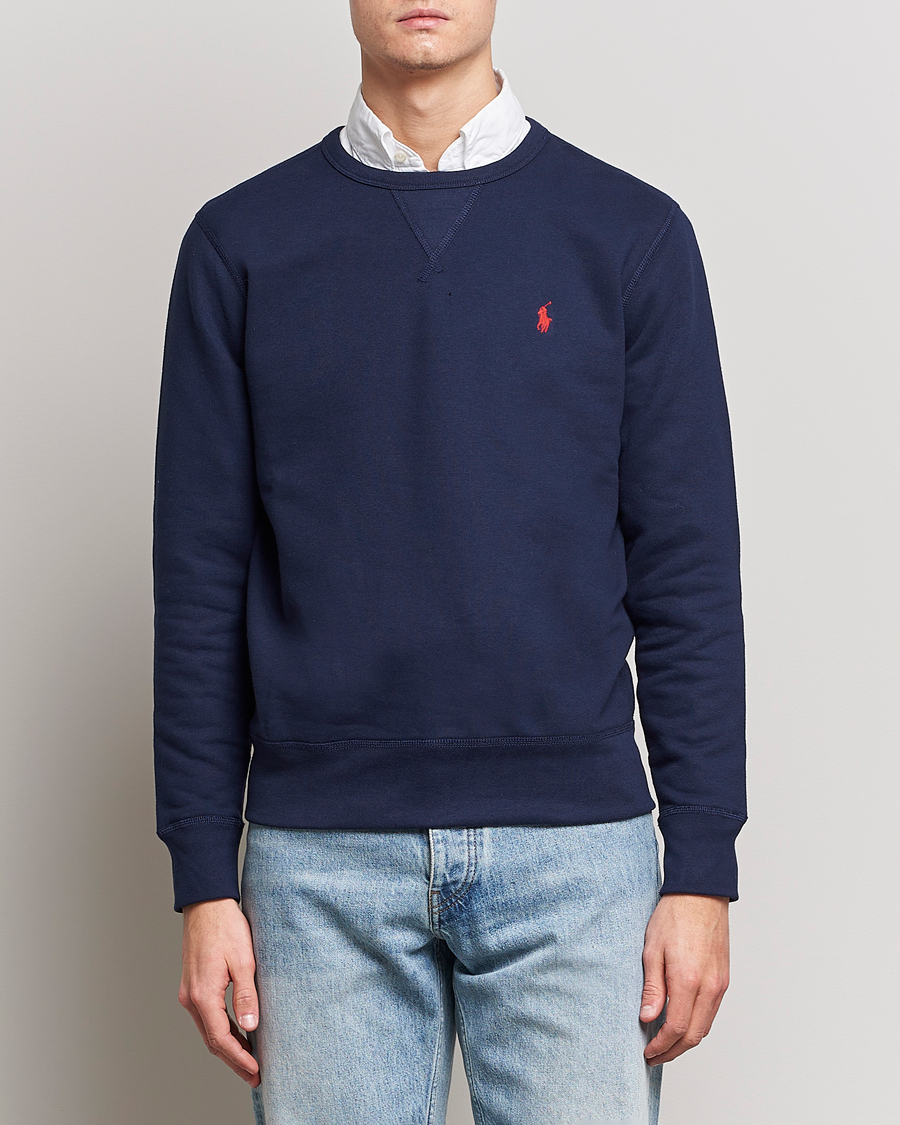 Herre |  | Polo Ralph Lauren | Crew Neck Sweatshirt Cruise Navy