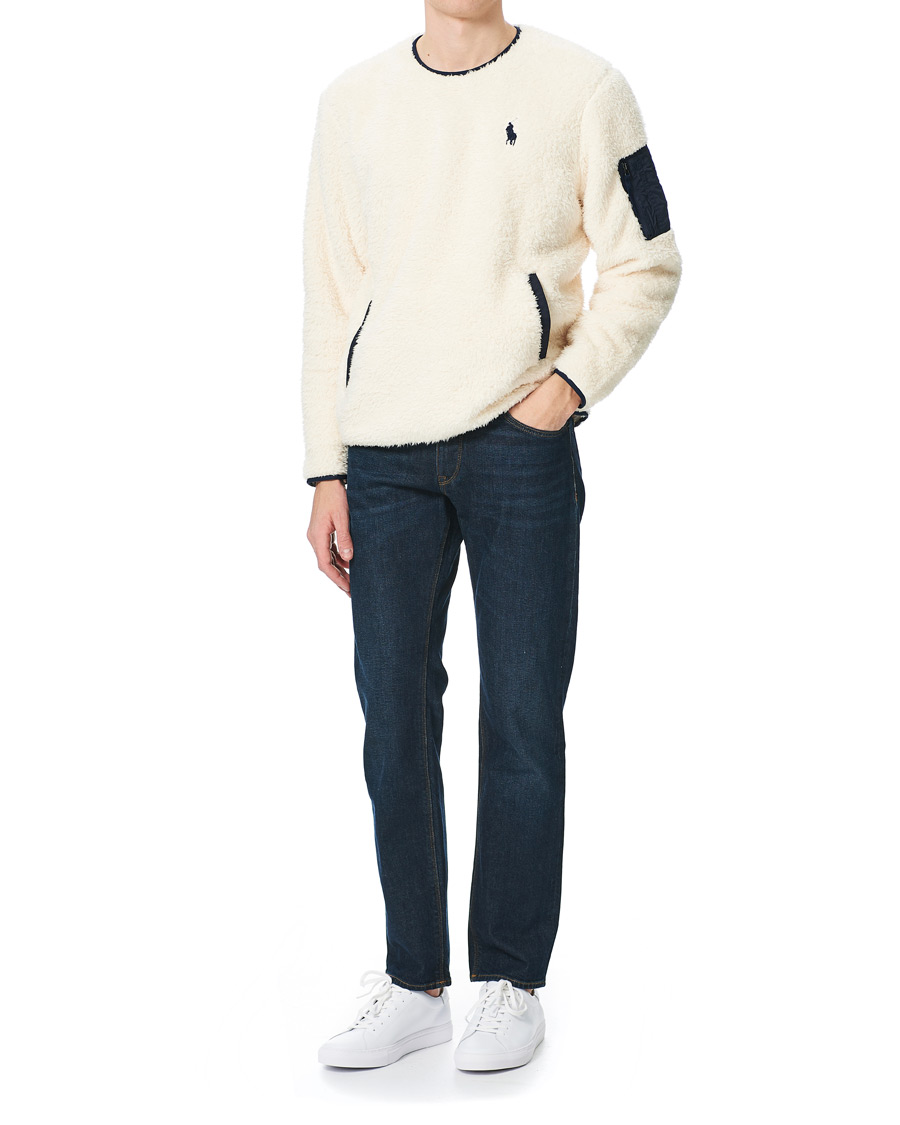 Herre | Trøjer | Polo Ralph Lauren | Curly Sherpa Sweater Winter Cream