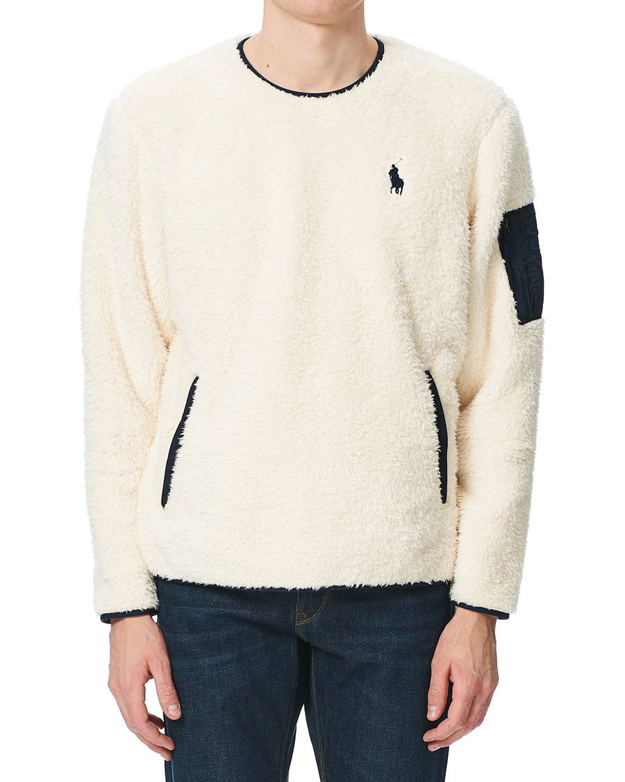 Herre | Trøjer | Polo Ralph Lauren | Curly Sherpa Sweater Winter Cream