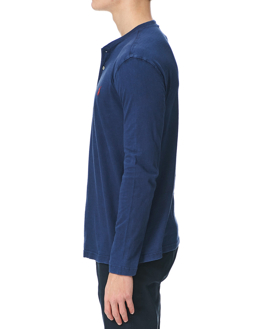 Herre | Trøjer | Polo Ralph Lauren | Slub Jersey Henley Cruise Navy