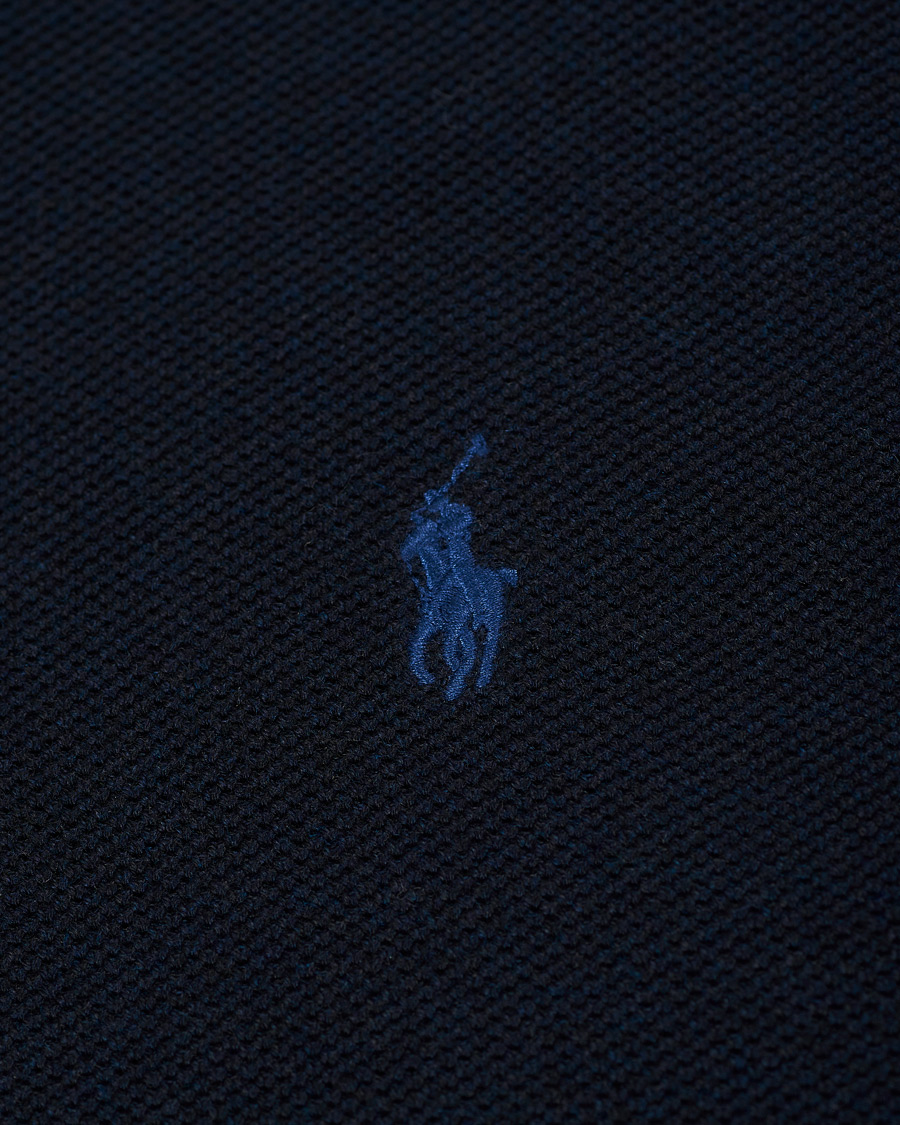 Herre | Trøjer | Polo Ralph Lauren | Textured Full-Zip Sweater Navy Heather
