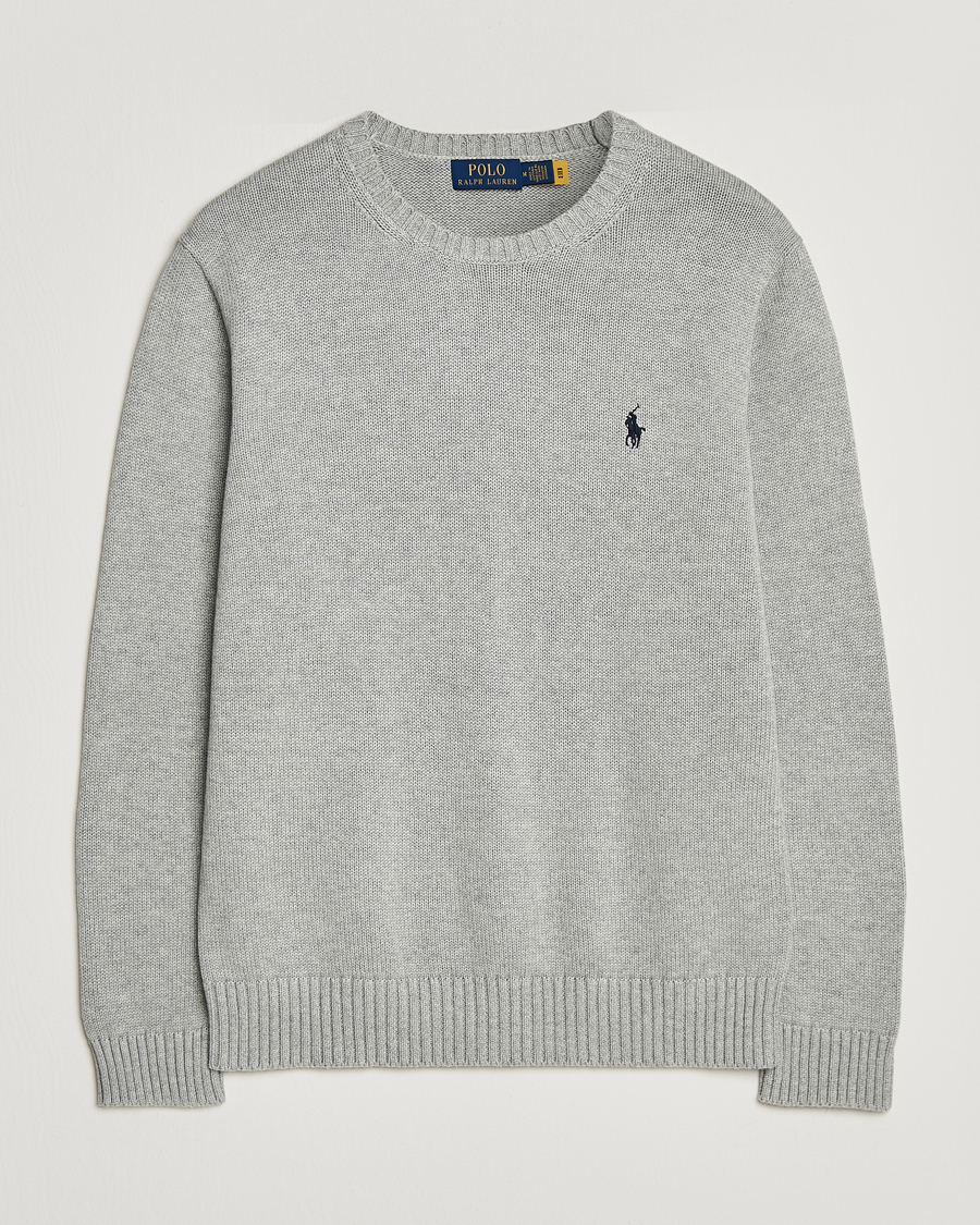 Herre | Trøjer | Polo Ralph Lauren | Cotton Crew Neck Sweater Andover Heather