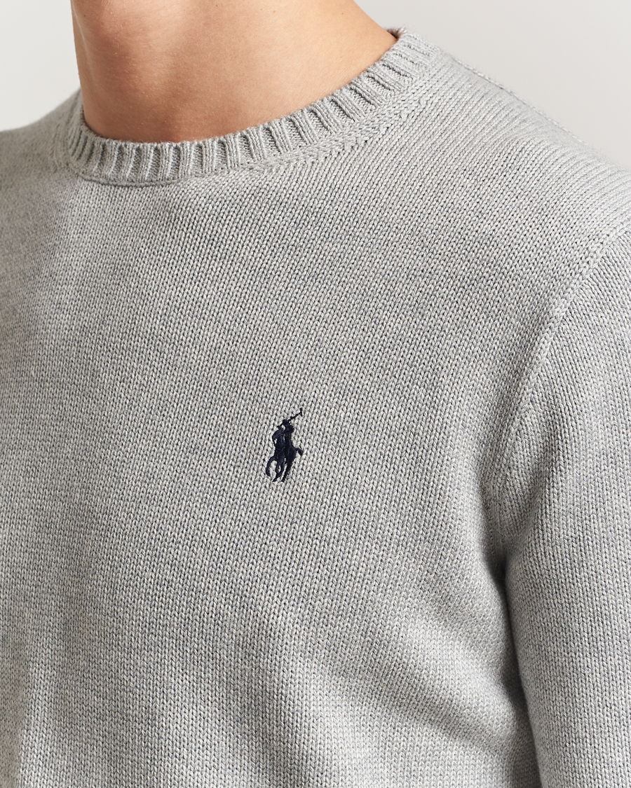 Herre | Trøjer | Polo Ralph Lauren | Cotton Crew Neck Sweater Andover Heather