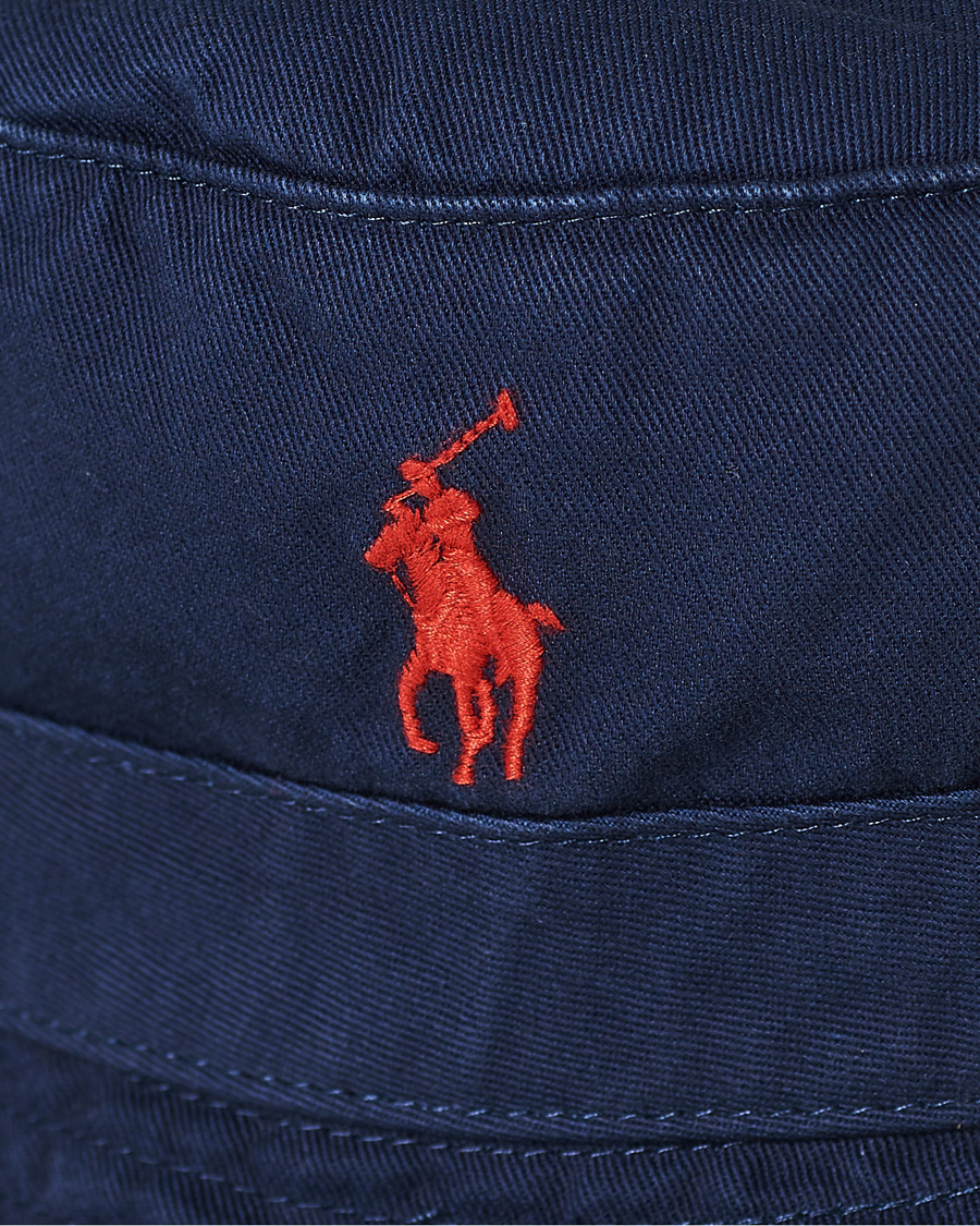 Herre | Polo Ralph Lauren Bucket Hat Navy | Polo Ralph Lauren | Bucket Hat Navy