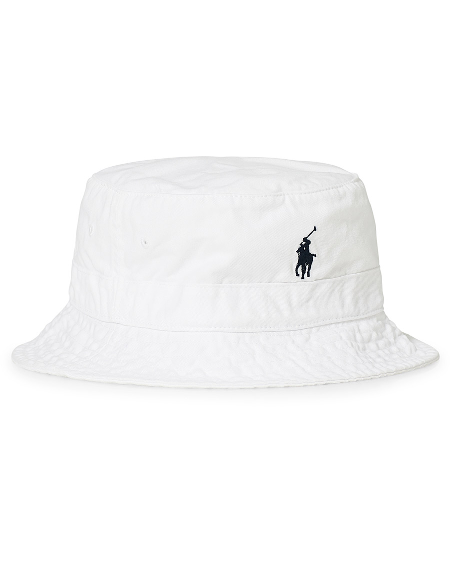 Herre | Polo Ralph Lauren Bucket Hat White | Polo Ralph Lauren | Bucket Hat White