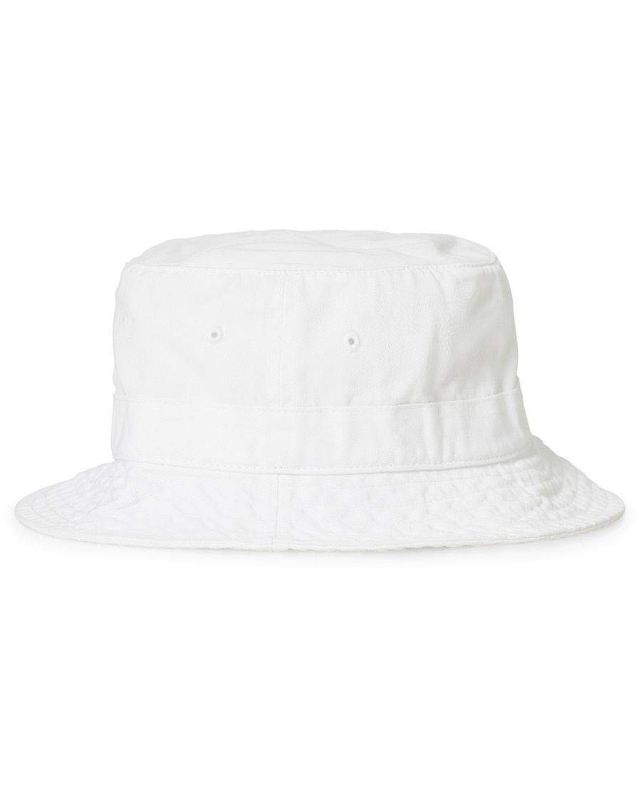 Herre | Polo Ralph Lauren Bucket Hat White | Polo Ralph Lauren | Bucket Hat White
