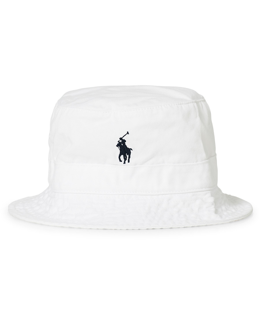 Herre | Polo Ralph Lauren Bucket Hat White | Polo Ralph Lauren | Bucket Hat White
