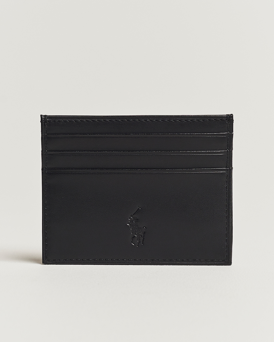 Herre | Punge | Polo Ralph Lauren | Leather Credit Card Holder Black