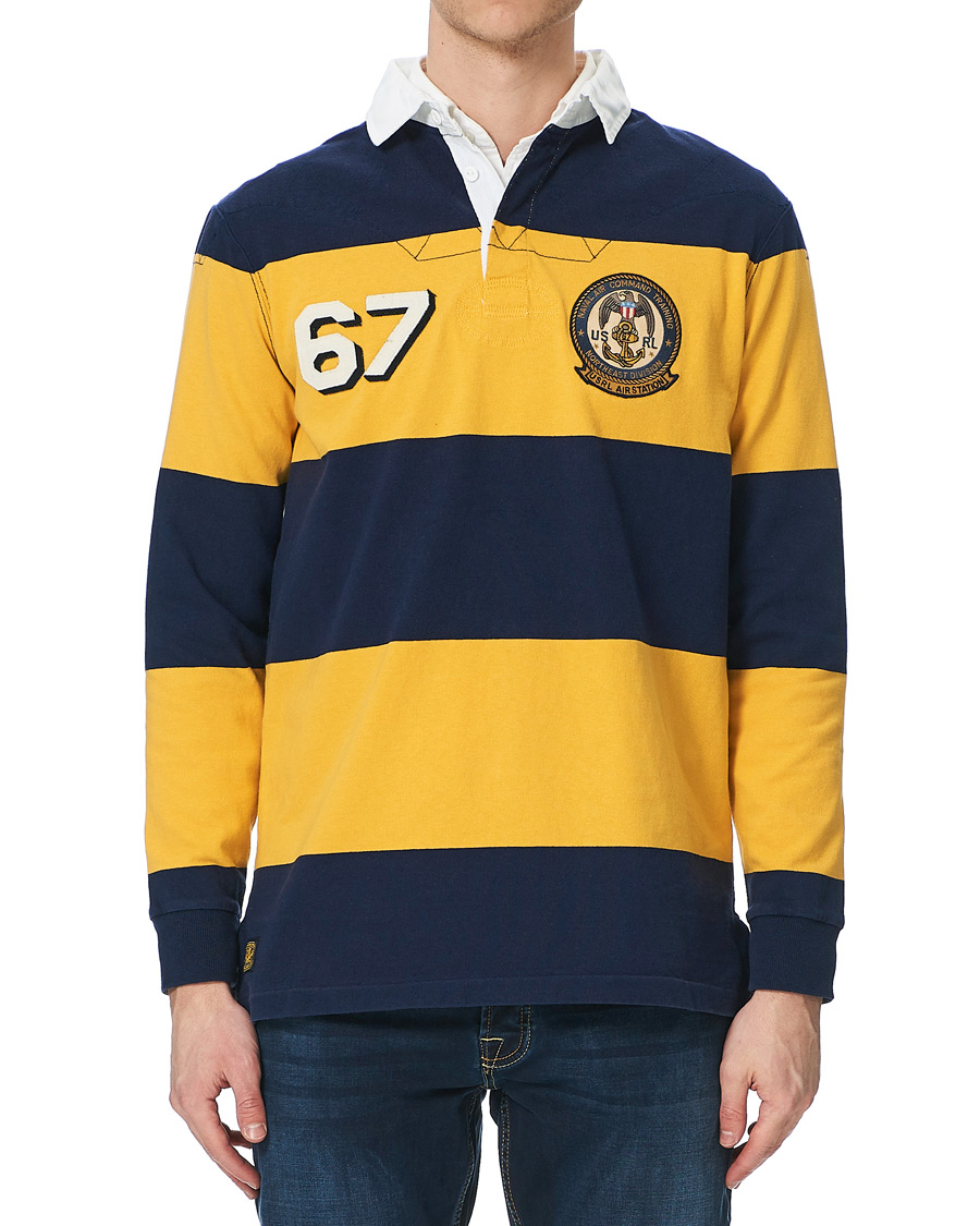 Herre | Trøjer | Polo Ralph Lauren | Rugger Navy/Yellow