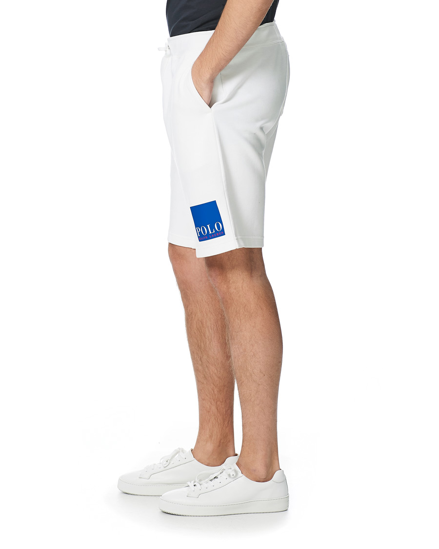 Herre | Shorts | Polo Ralph Lauren | Box Logo Sweatshorts White