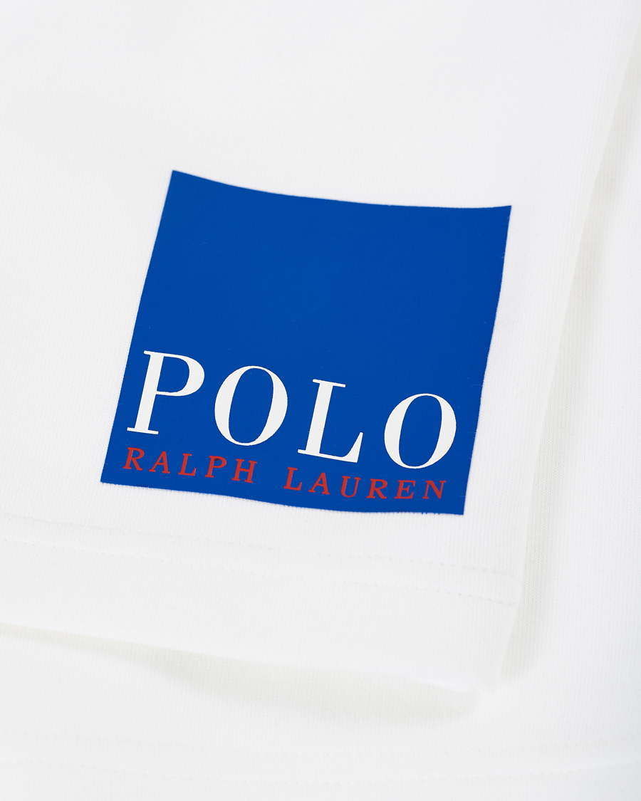 Herre | Shorts | Polo Ralph Lauren | Box Logo Sweatshorts White