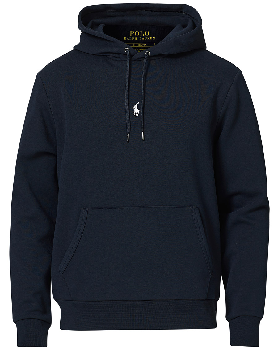Herre | Trøjer | Polo Ralph Lauren | Chest Logo Hoodie Aviator Navy