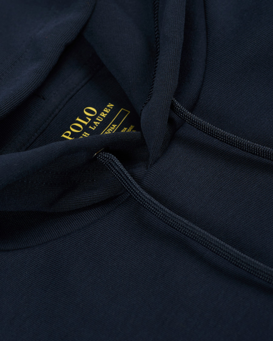 Herre | Trøjer | Polo Ralph Lauren | Chest Logo Hoodie Aviator Navy