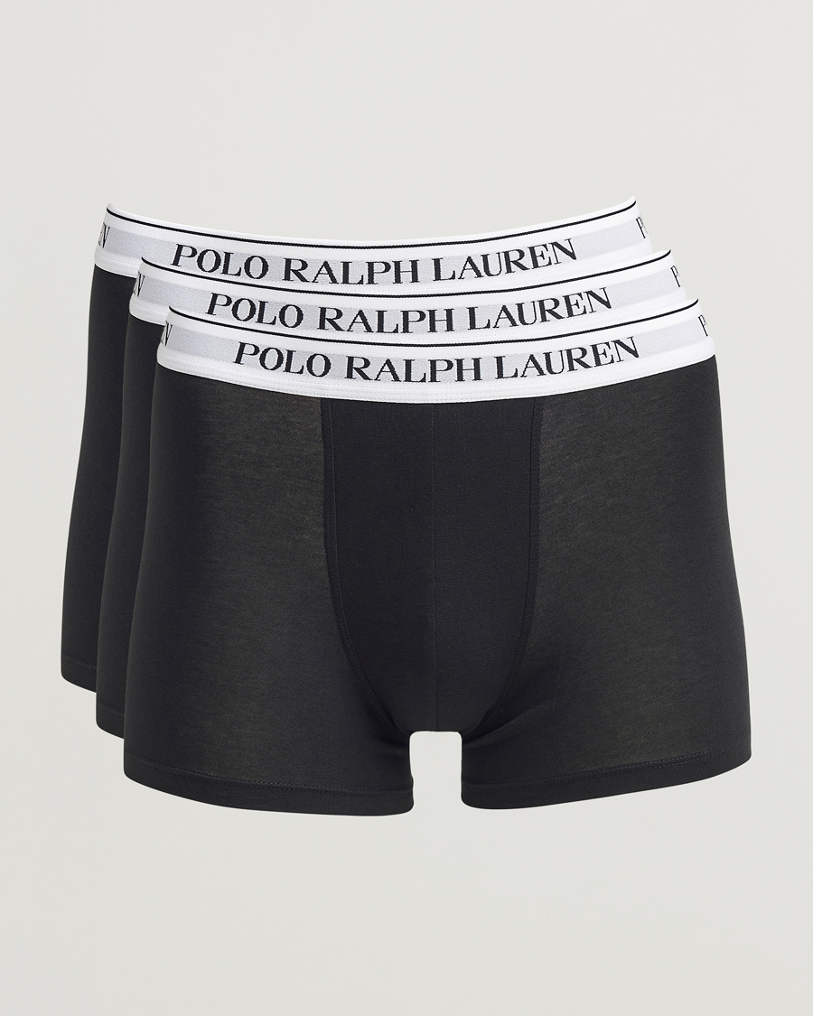Herre | Undertøj | Polo Ralph Lauren | 3-Pack Trunk Black
