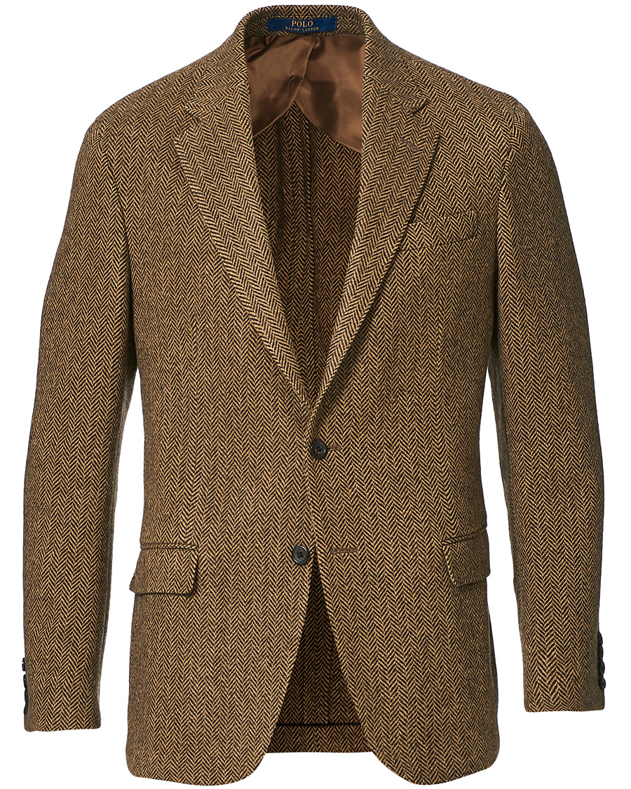 Herre | Blazere & jakker | Polo Ralph Lauren | Herringbone Blazer Brown