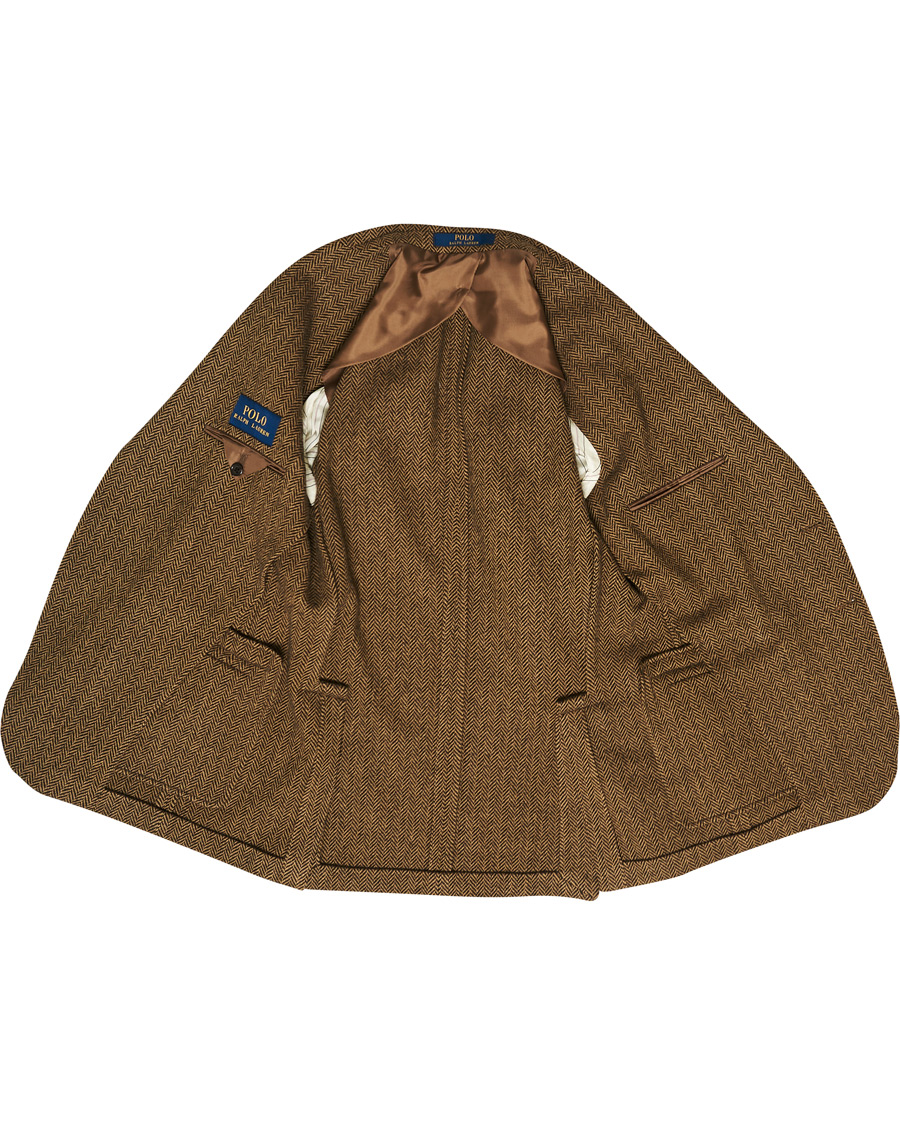 Herre | Blazere & jakker | Polo Ralph Lauren | Herringbone Blazer Brown