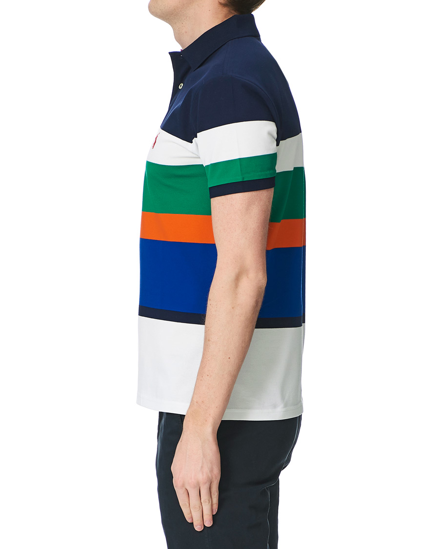 Herre | Polotrøjer | Polo Ralph Lauren | Wimbledon Custom Slim Fit Stretch Mesh Polo Multi