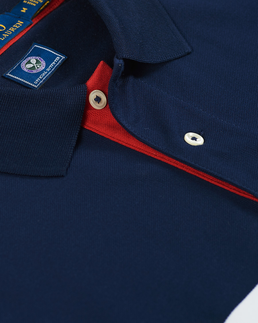 Herre | Polotrøjer | Polo Ralph Lauren | Wimbledon Custom Slim Fit Stretch Mesh Polo Multi