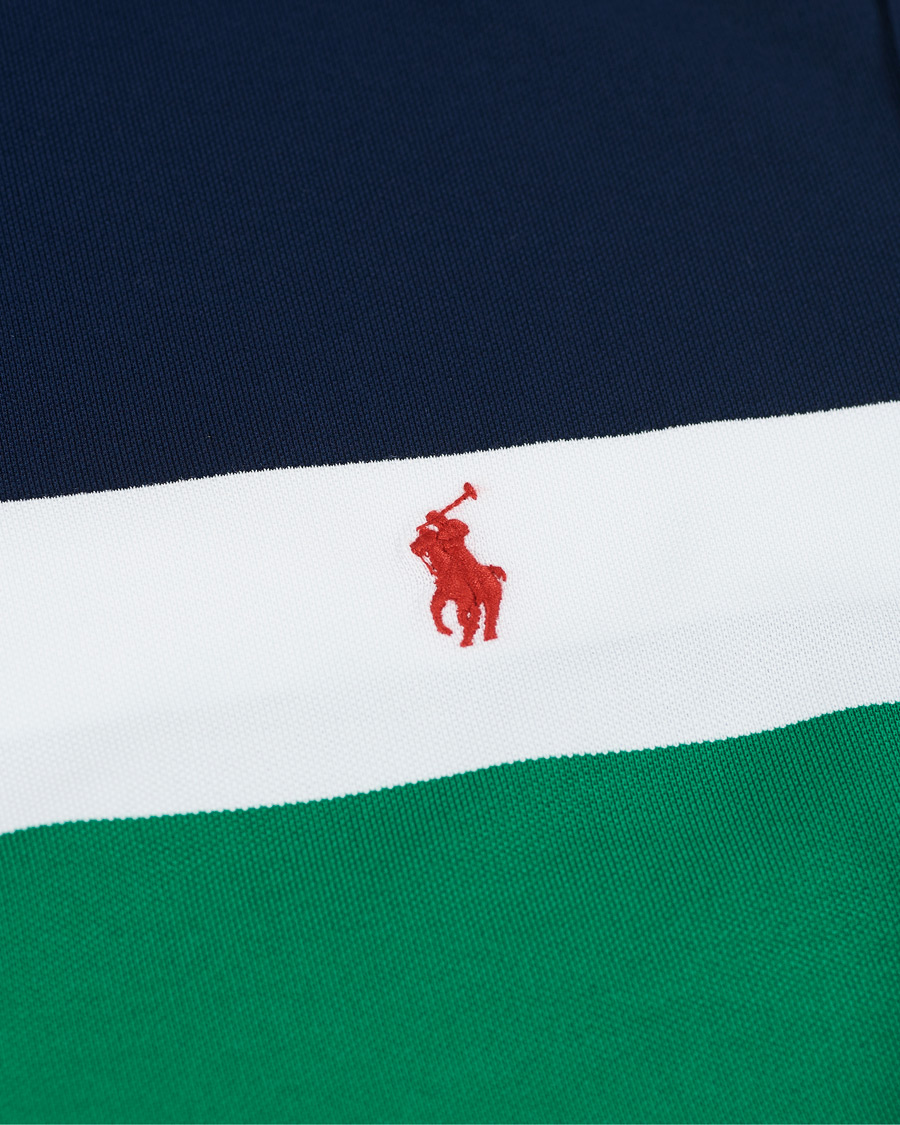 Herre | Polotrøjer | Polo Ralph Lauren | Wimbledon Custom Slim Fit Stretch Mesh Polo Multi