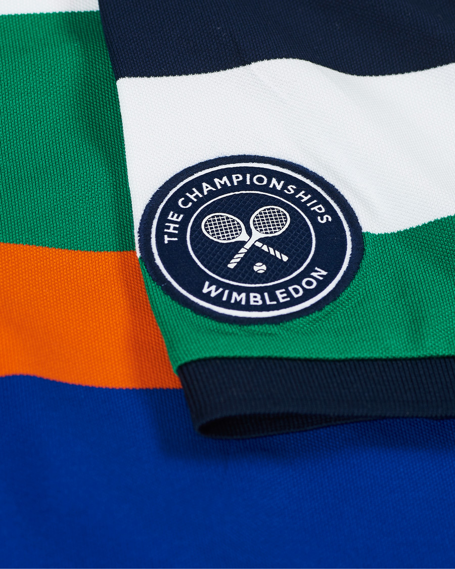 Herre | Polotrøjer | Polo Ralph Lauren | Wimbledon Custom Slim Fit Stretch Mesh Polo Multi