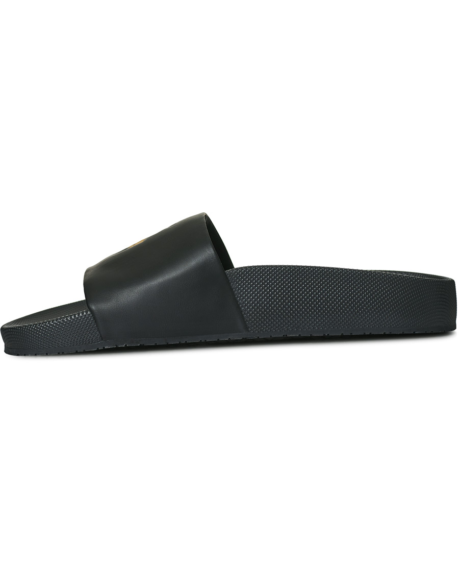 Herre | Polo Ralph Lauren Cayson Slides Black/Gold | Polo Ralph Lauren | Cayson Slides Black/Gold