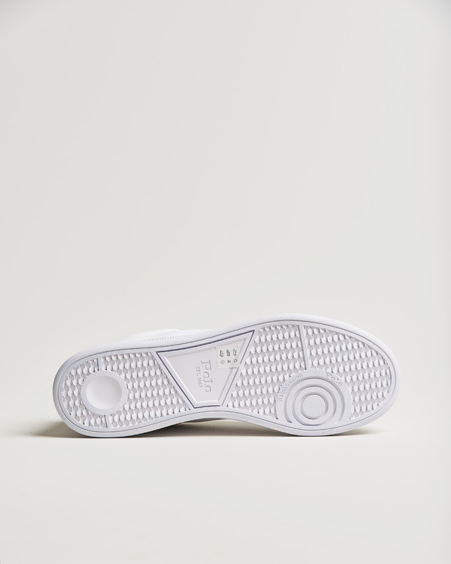 Herre | Sneakers | Polo Ralph Lauren | Heritage Court Sneakers White/College Green