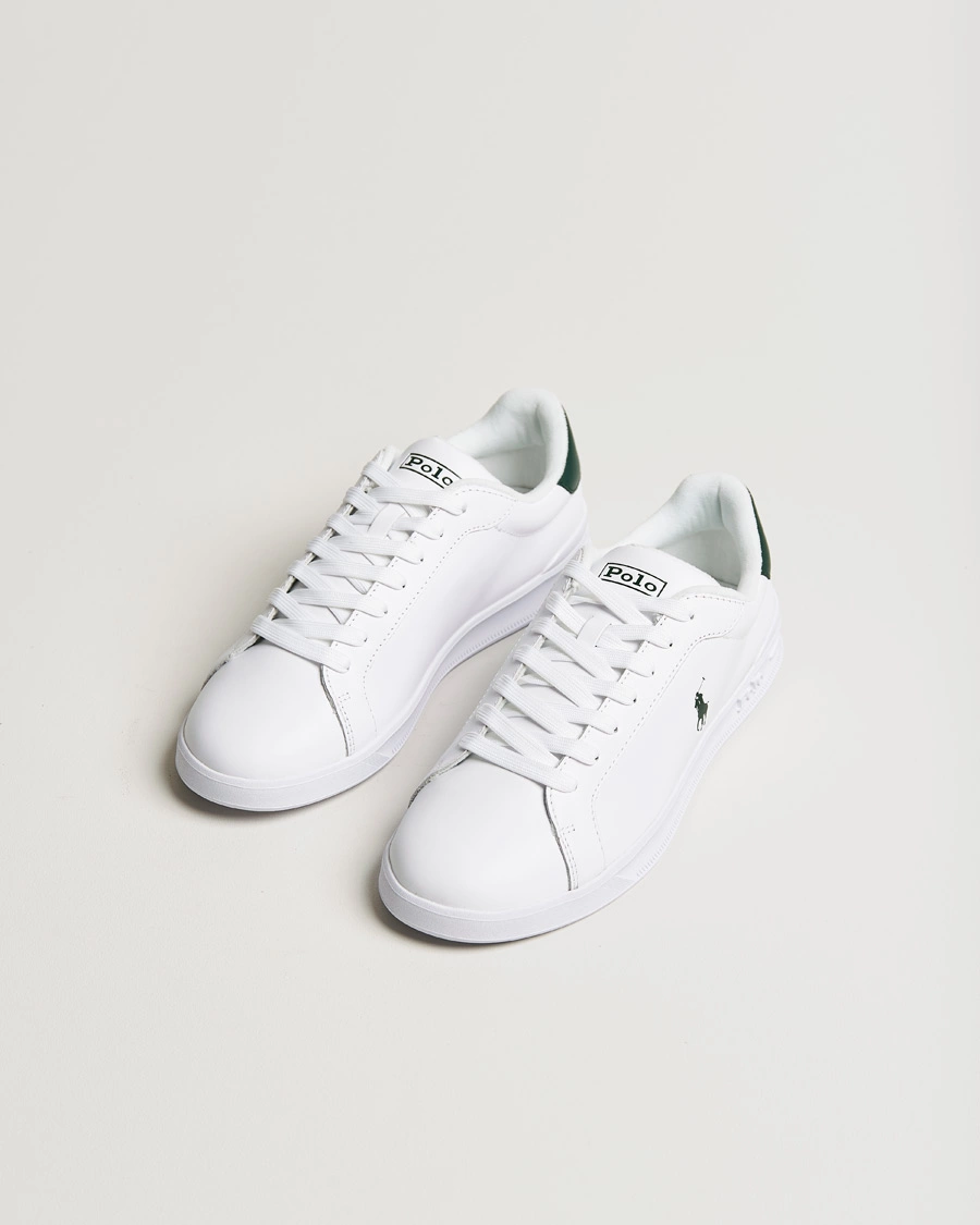 Herre | Hvide sneakers | Polo Ralph Lauren | Heritage Court Sneaker White/College Green
