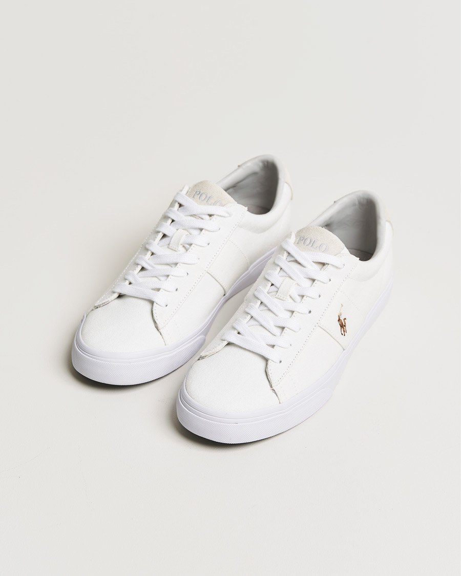 Herre | Sneakers | Polo Ralph Lauren | Sayer Canvas Sneaker White
