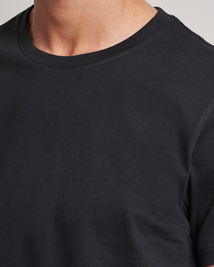 Herre | T-Shirts | Bread & Boxers | Crew Neck Regular T-Shirt Black