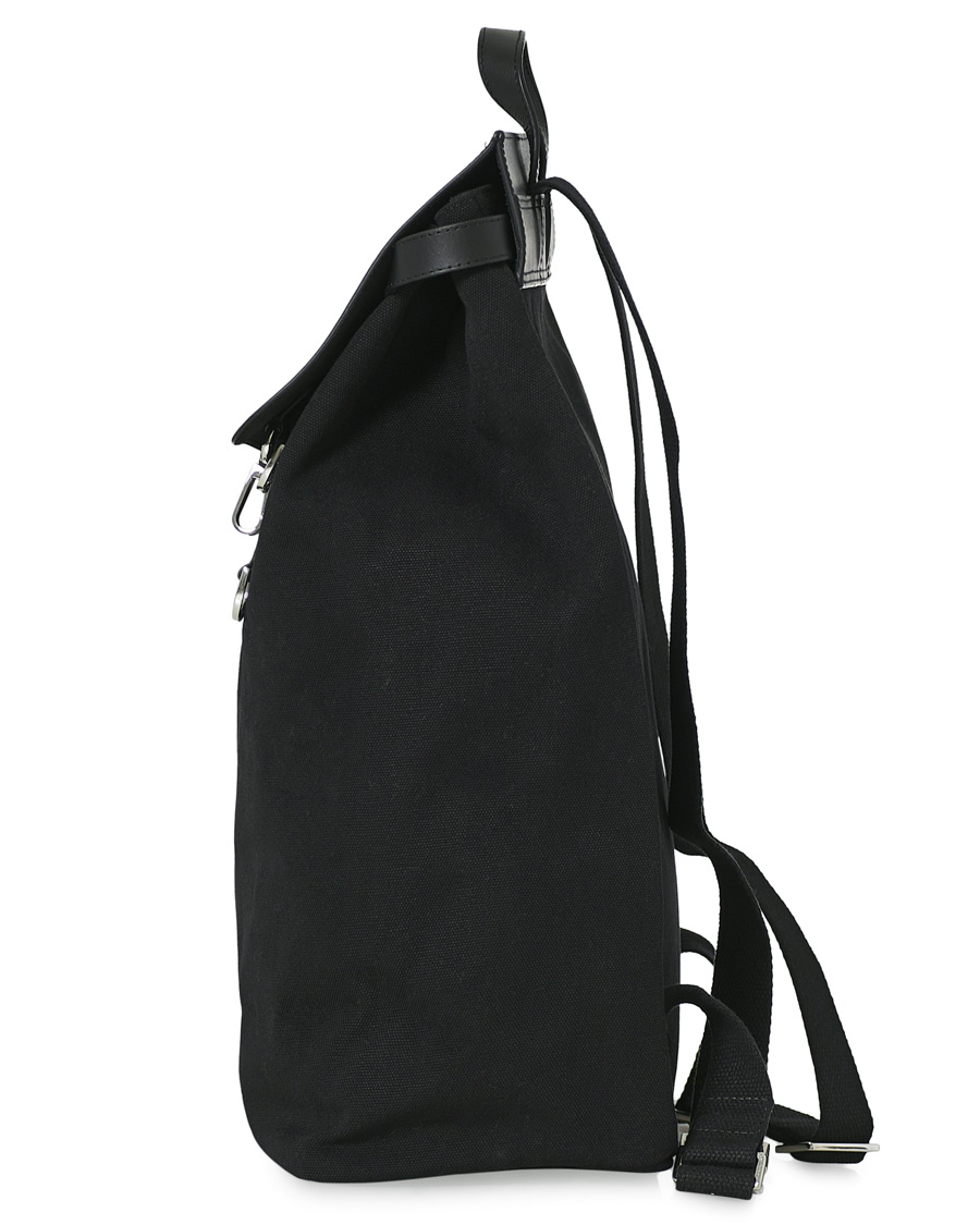 Herre | Sandqvist Hege Metal Hook Backpack Black | Sandqvist | Hege Metal Hook Backpack Black