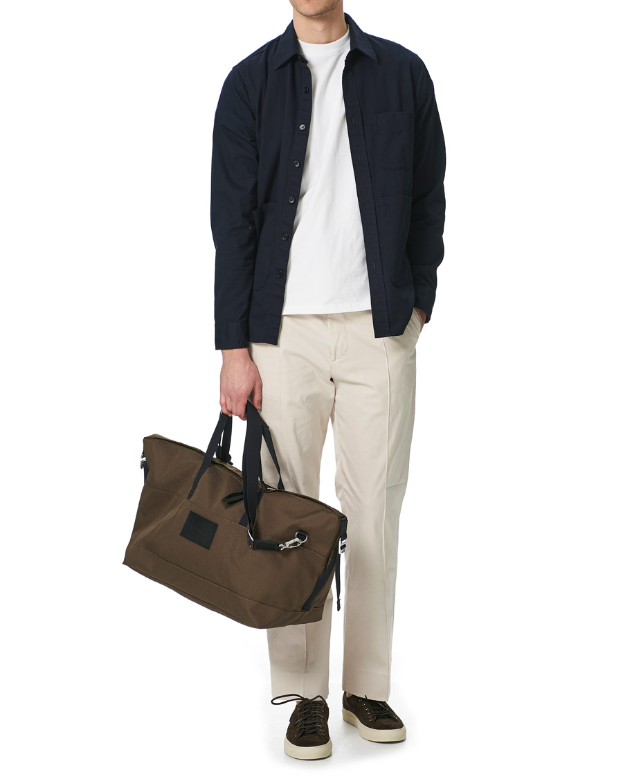 Herre | Sandqvist Milton Cordura Weekend Bag Olive | Sandqvist | Milton Cordura Weekend Bag Olive