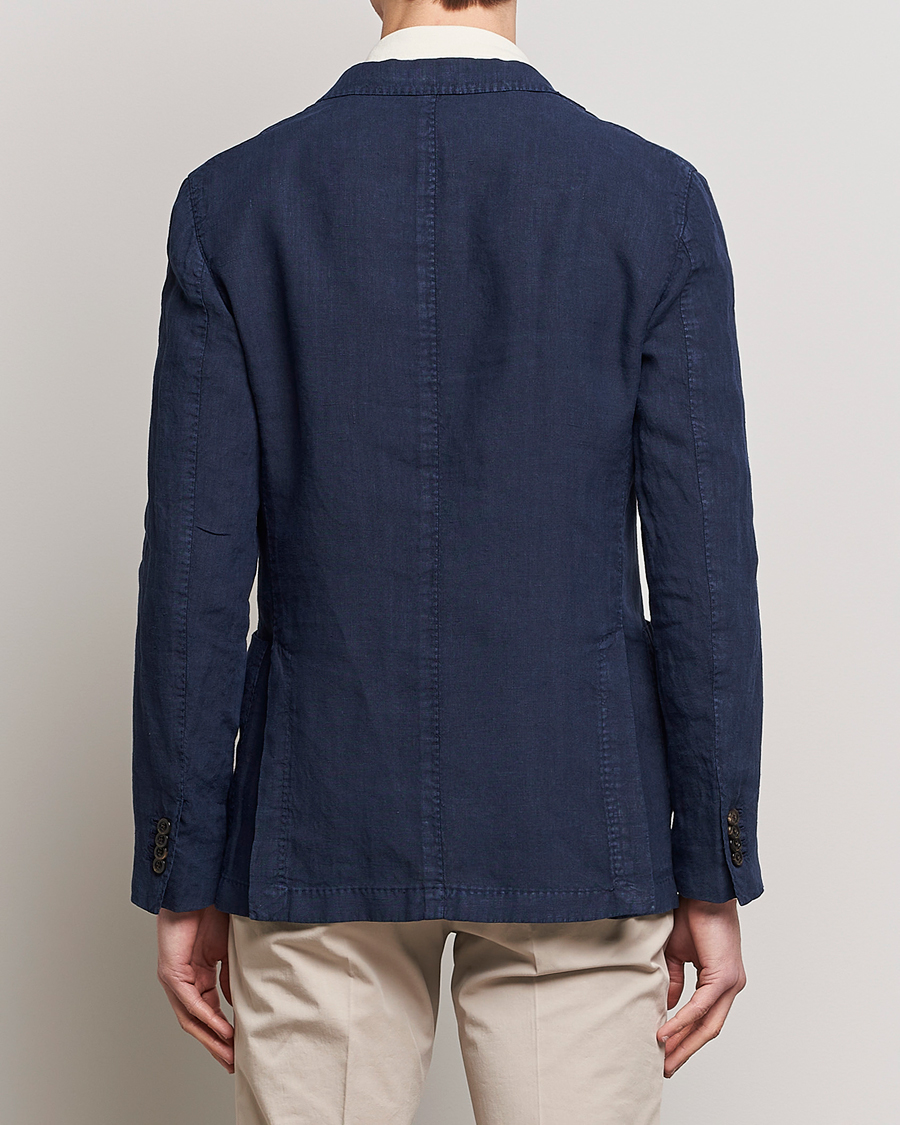 Herre | Blazere & jakker | Boglioli | K Jacket Linen Blazer Navy