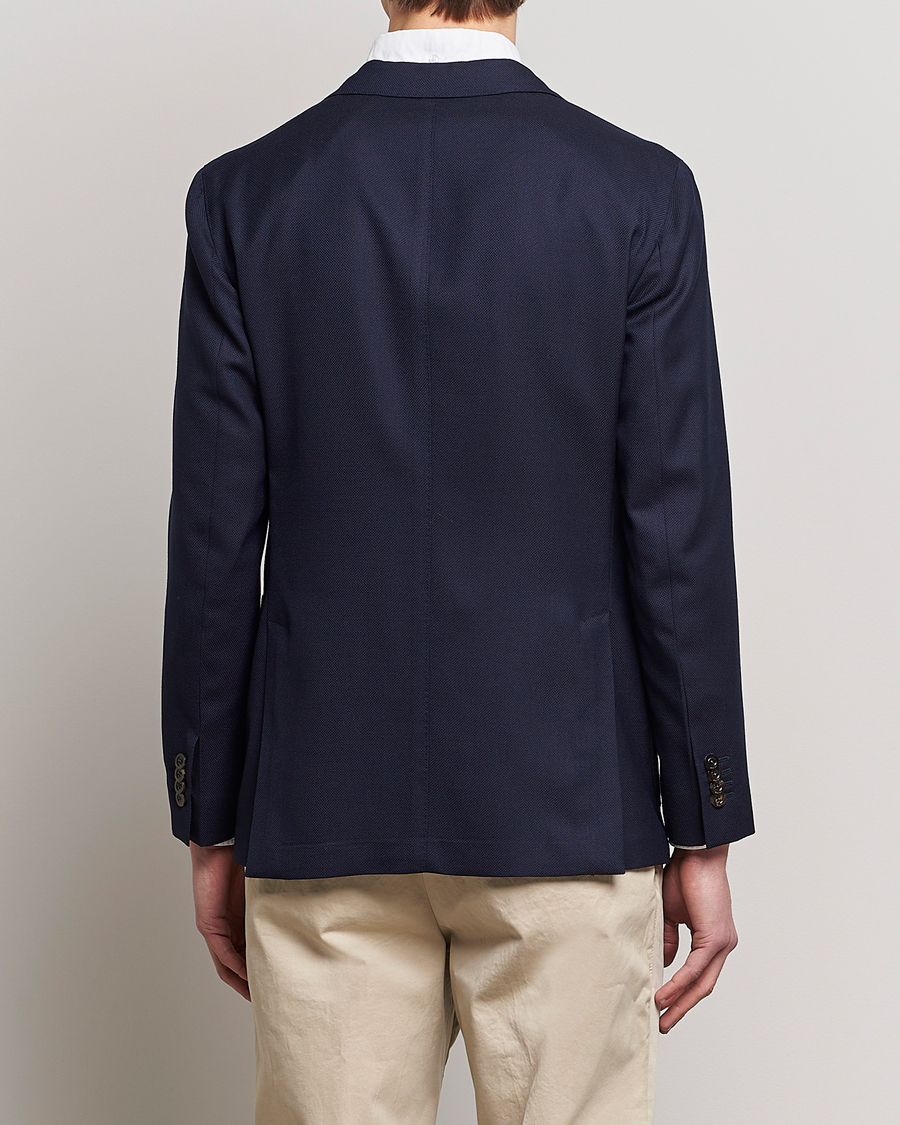 Herre | Blazere & jakker | Boglioli | K Jacket Wool Hopsack Blazer Navy